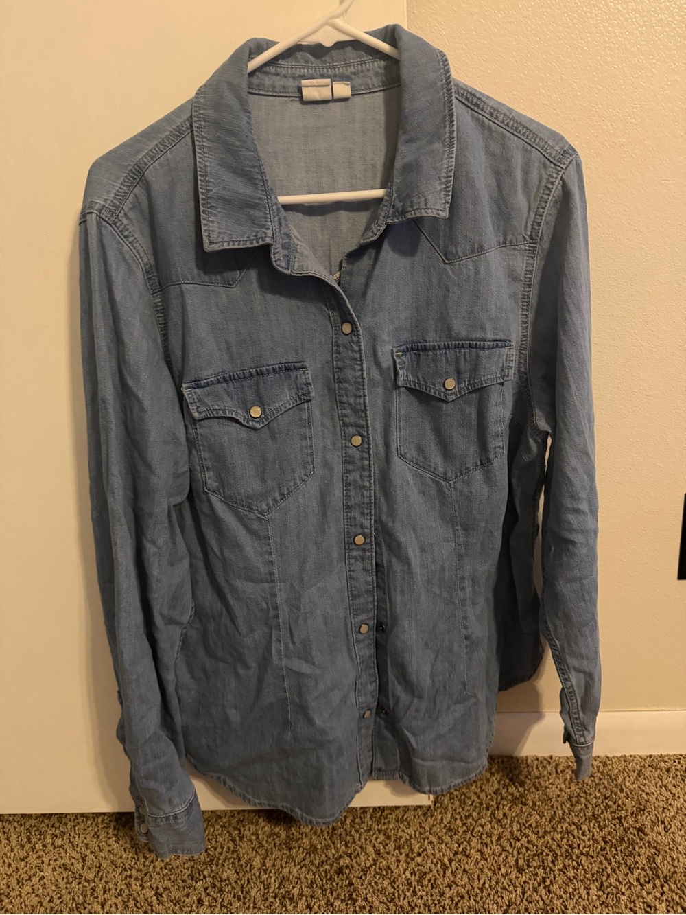 GAP Light Blue Denim Shirt Jacket